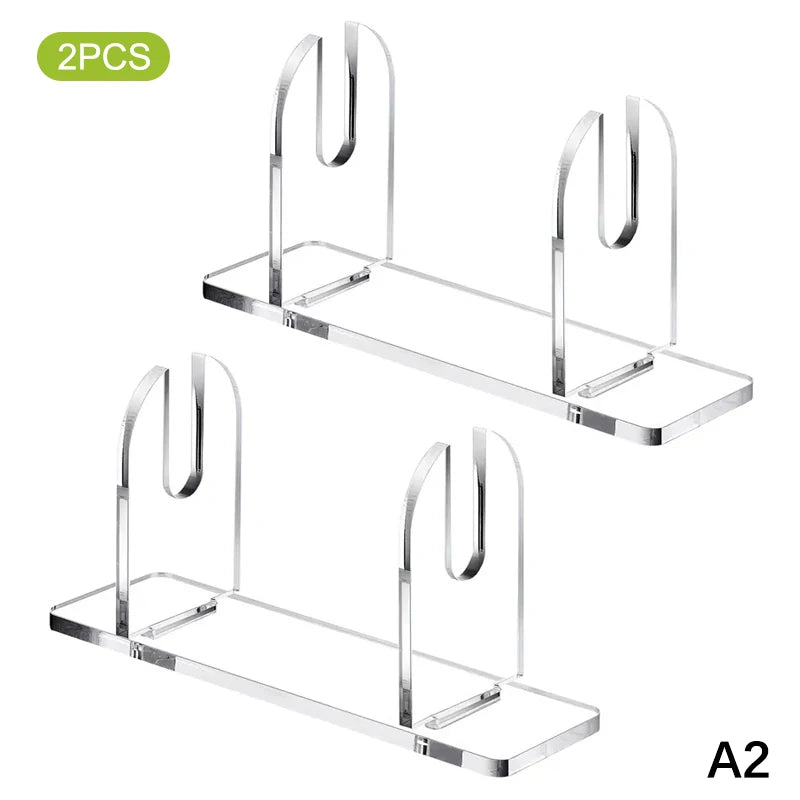 Acrylic Fan Display Stand | Foldable Holder for Hand Fans Fan Display Stand QXL A2