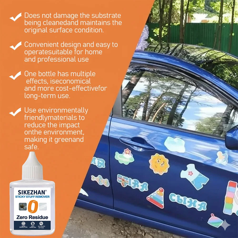 All-Purpose Adhesive & Glue Remover | Car Sticker Cleaner 50ml Adhesive Remover QXL