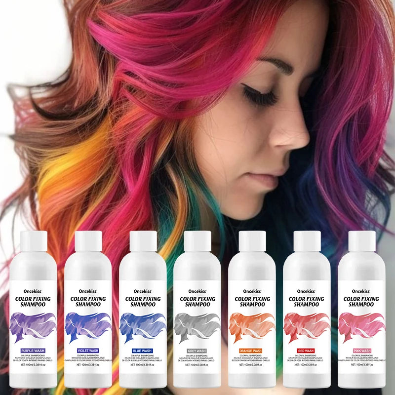 Purple Toning Shampoo – Color Depositing & Gray Blending 100ml Color Depositing Shampoo QXL