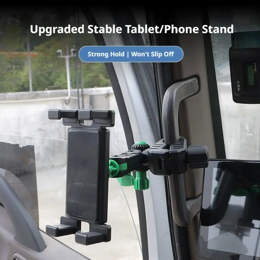Heavy-Duty Shockproof Phone Mount for Trucks & Forklifts Vehicle Phone Mount QXL
