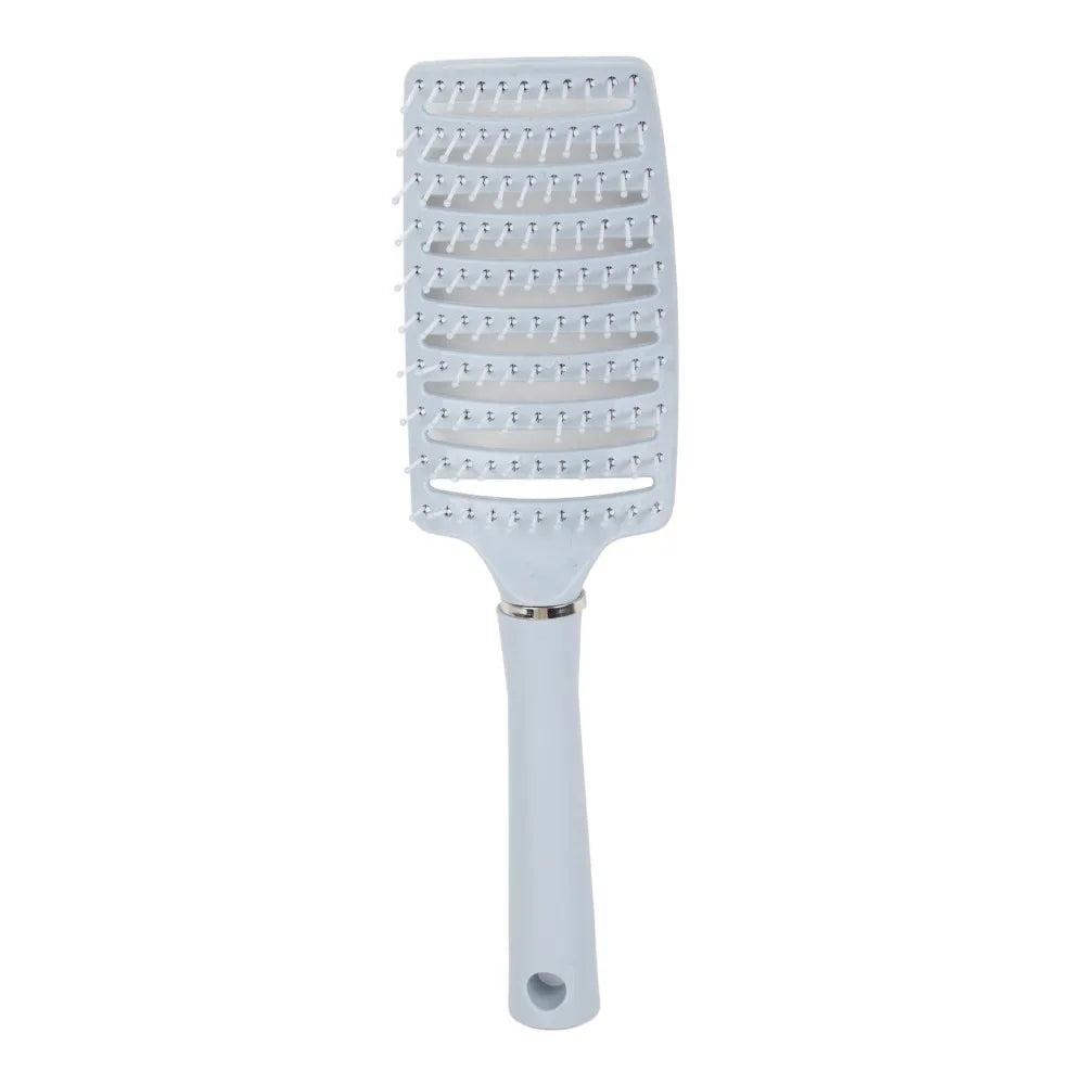 Detangling Paddle Hair Brush & Scalp Massage Comb | ABS Paddle Hair Brush QXL Blue