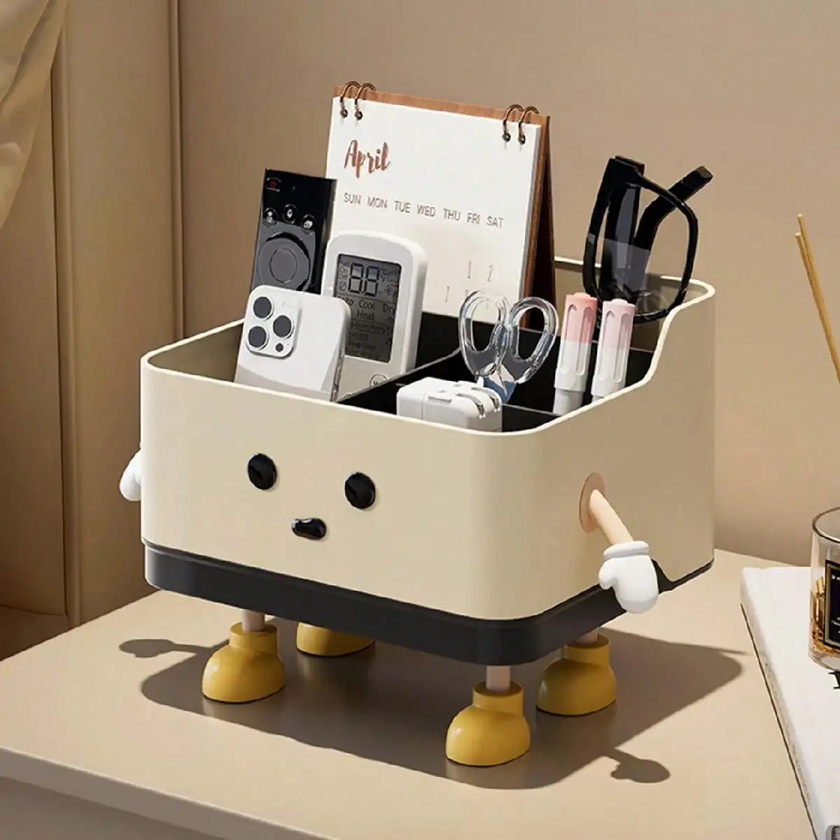 Multifunctional Makeup Brush & Cosmetic Organizer Box Cosmetic Organizer Box QXL Standing posture