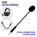 3.5mm Replacement Mic for Havit H2002D Gaming Headset Replacement Microphone QXL Default Title