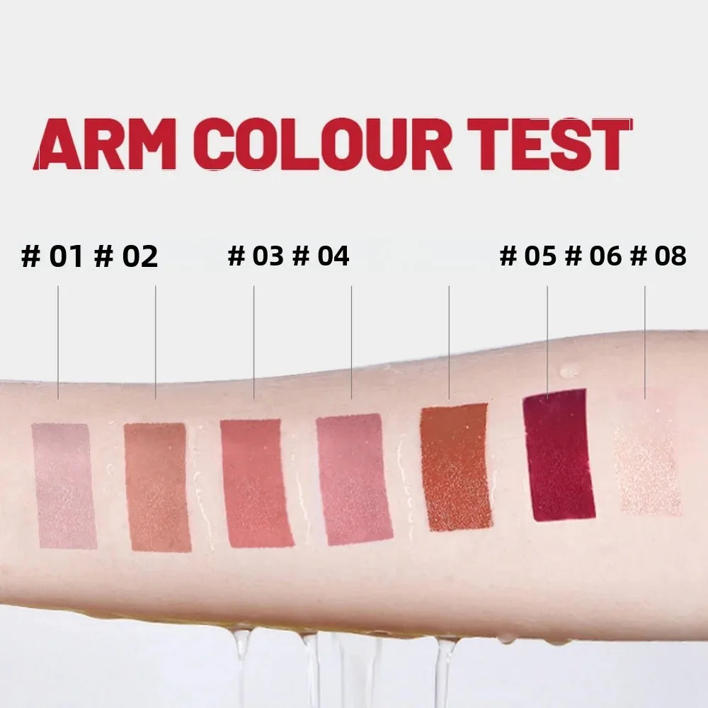 Fit Colors Velvet Matte Lip Liner Crayon | Waterproof Pencil Lip Liner Pencil QXL
