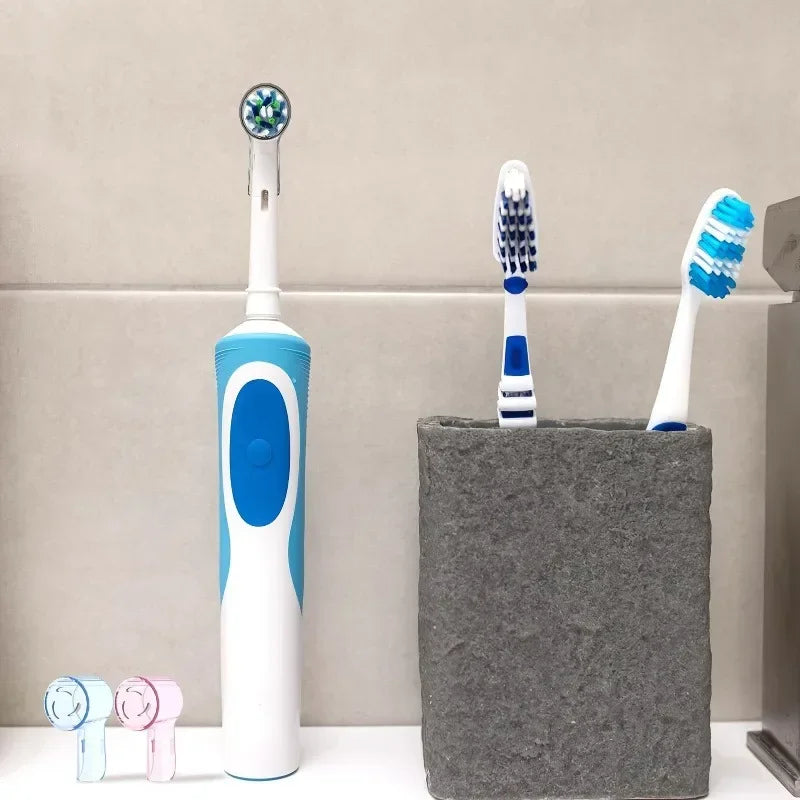 Dustproof Toothbrush Head Covers | Travel Caps 2/4/12 Pack Toothbrush Head Cover QXL