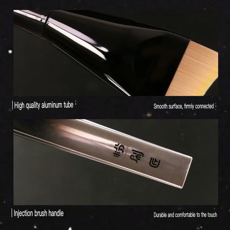 Painter D78 Double-Hook Foundation Brush | Streak-Free Foundation Makeup Brush QXL