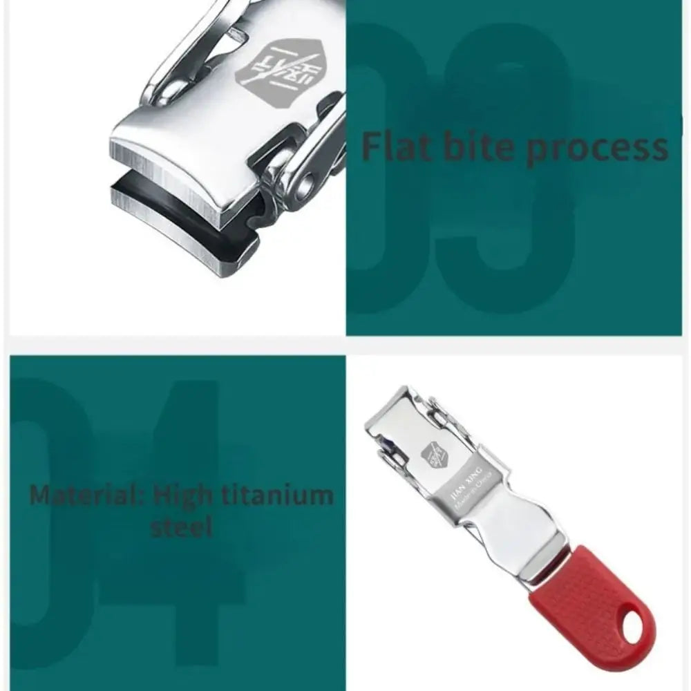Ultra-Thin Carbon Steel Nail Clipper | Portable Mini Trimmer Nail Clipper QXL