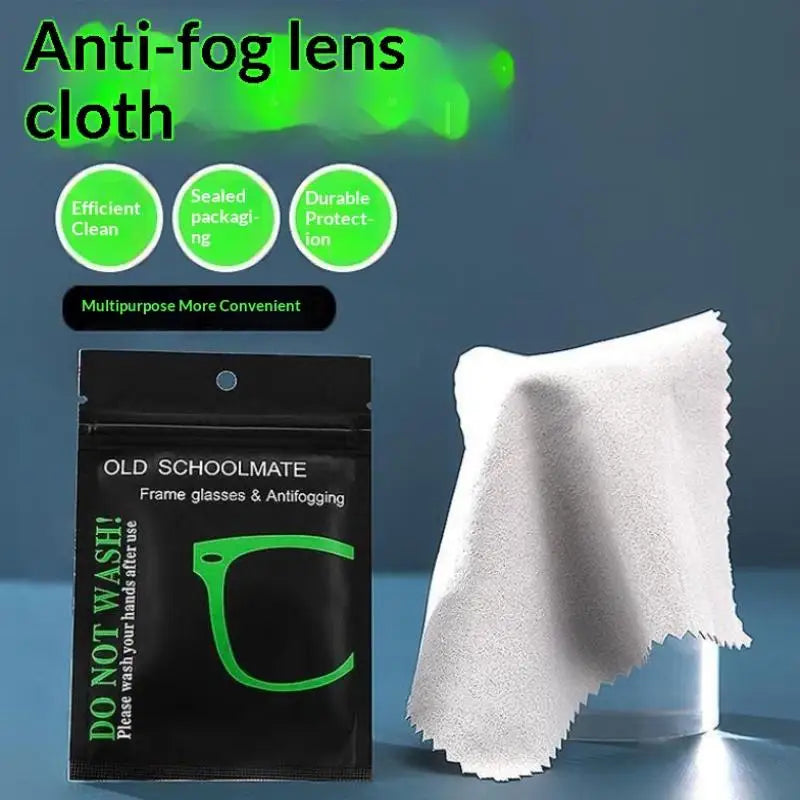 10-Pack Anti-Fog Microfiber Glasses Cleaning Cloths Lens Cleaning Cloth QXL