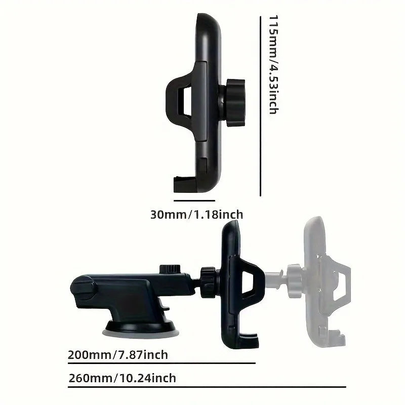 Car Phone Mount | Suction Cup & Air Vent Navigation Holder Car Phone Mount QXL