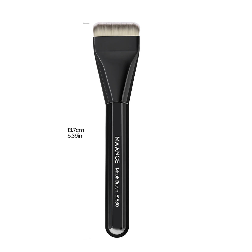MAANGE Flat Facial Mask Brush – Soft Synthetic Foundation Tool Facial Mask Brush QXL
