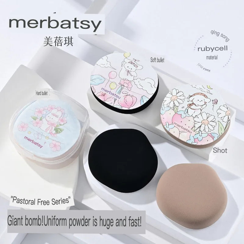 Large Soft Sponge Makeup Cushion Puff | Foundation & Powder Makeup Cushion Puff QXL