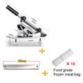 Stainless Steel Manual Meat & Bone Cutter Cleaver | S & M Meat & Bone Cleaver QXL B