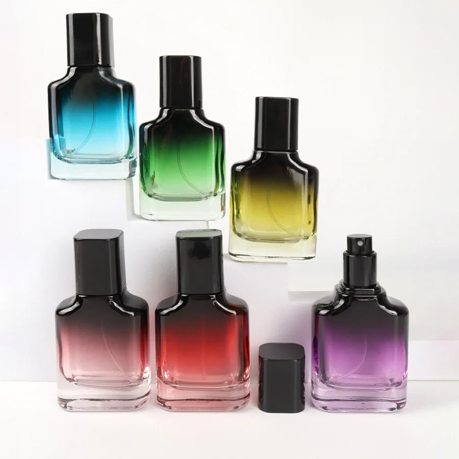30ml Refillable Glass Perfume Spray Bottle | Gradient Atomizer Perfume Atomizer QXL