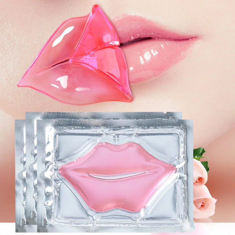 30-Pack Collagen Crystal Lip Mask Gel Patches – Moisturizing Lip Mask Patches QXL