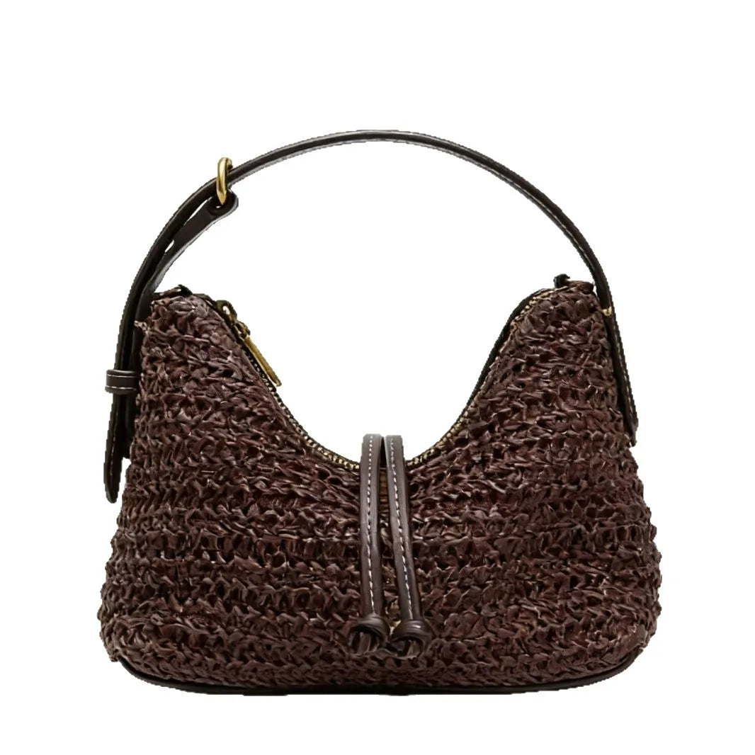 Luxury Leather Diaper Tote Bag | Large Crossbody Handbag Diaper Tote Bag QXL