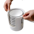 2-Layer Dish Drying Rack | Bowl & Tableware Organizer Dish Drying Rack QXL White one size