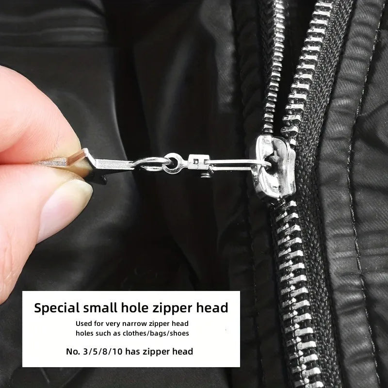 Metal Star Zipper Pull Tabs – Detachable Pullers for Bags & Jackets Zipper Pull Tabs QXL