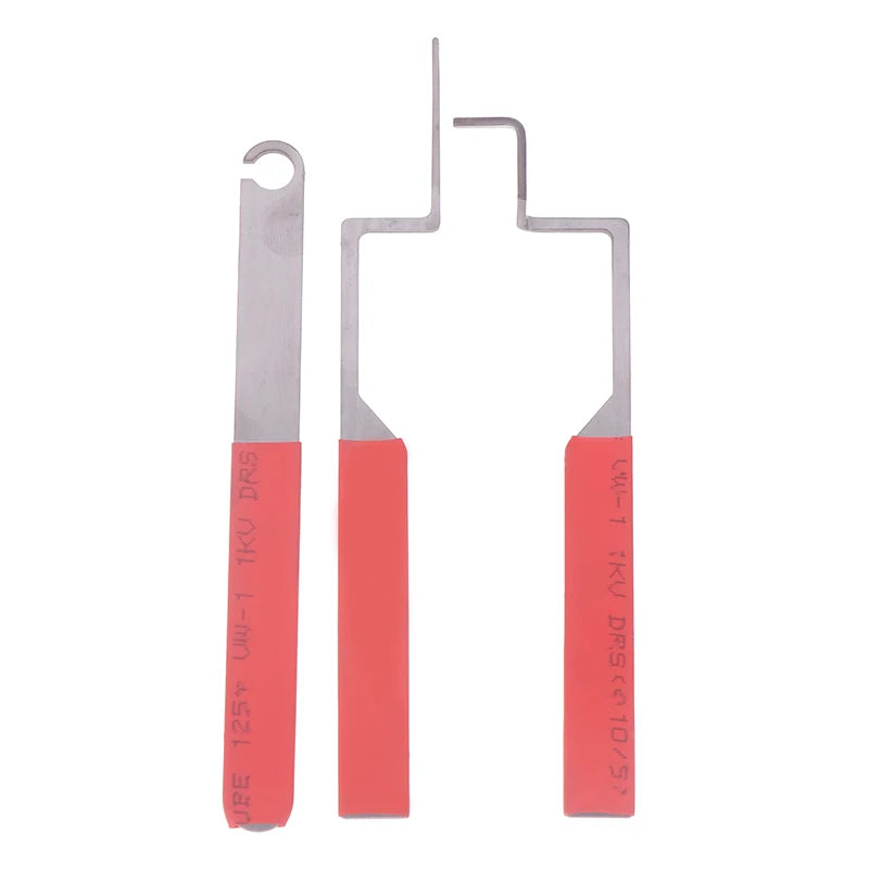 3-Piece Stainless Steel Casement Window Unlocking Tool Set Window Unlocking Tool QXL