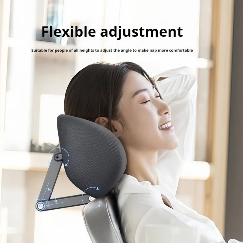 Ergonomic Office Chair Headrest Pillow | Memory Foam Support Chair Headrest Cushion QXL
