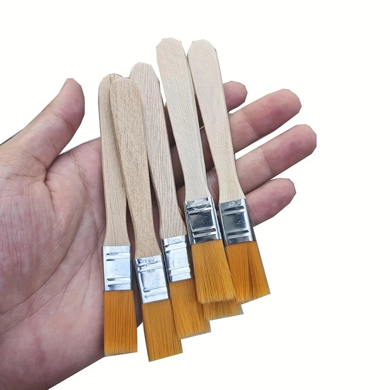 50-Pack Nylon Art Paint Brushes | Watercolor & Wall Set Art Paint Brush Set QXL