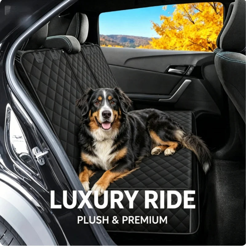 Waterproof Dog Car Seat Cover | Non-Slip Pet Hammock Protector Dog Car Seat Cover QXL