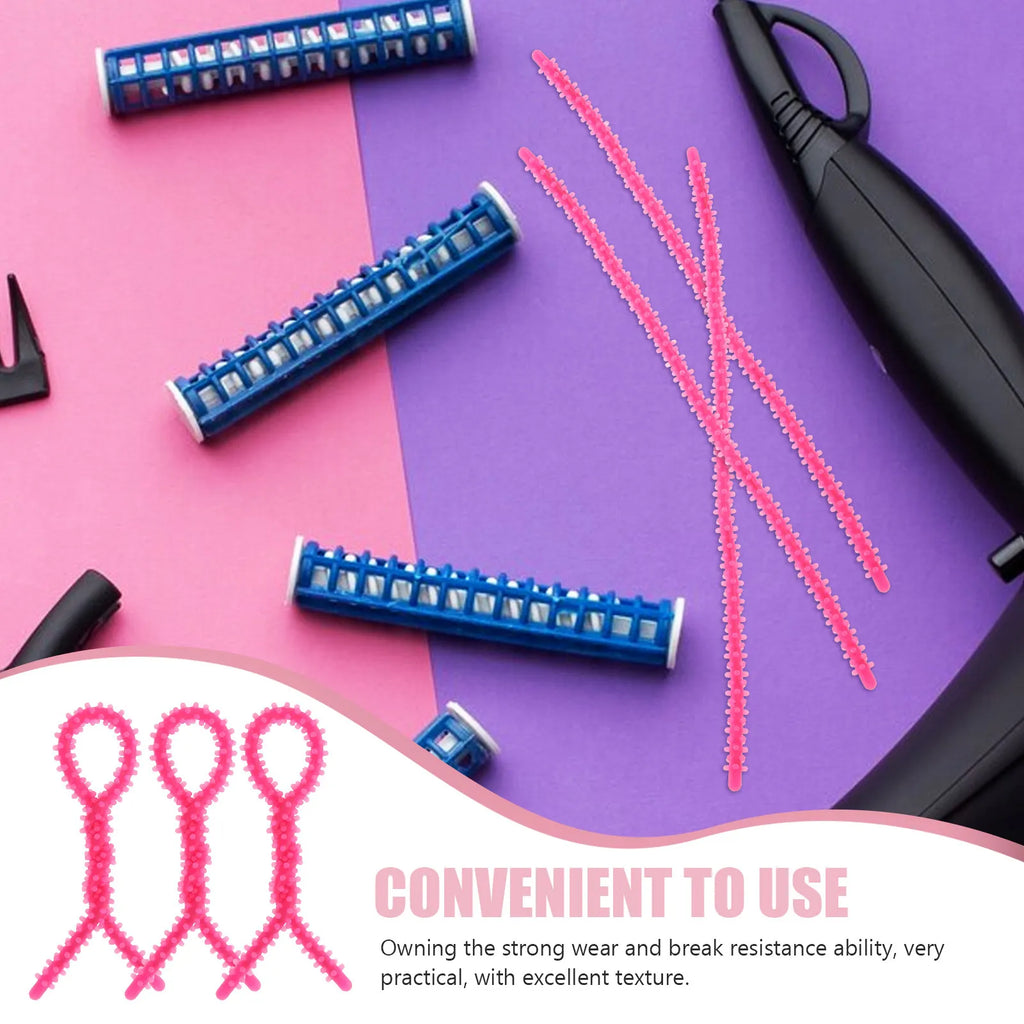10-Pack Spiral Silicone Hair Perm Rods | Salon & Home Curlers Hair Perm Rods QXL