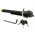 Foldable T-Lock Car Steering Wheel Anti-Theft Security Lock Steering Wheel Lock QXL black