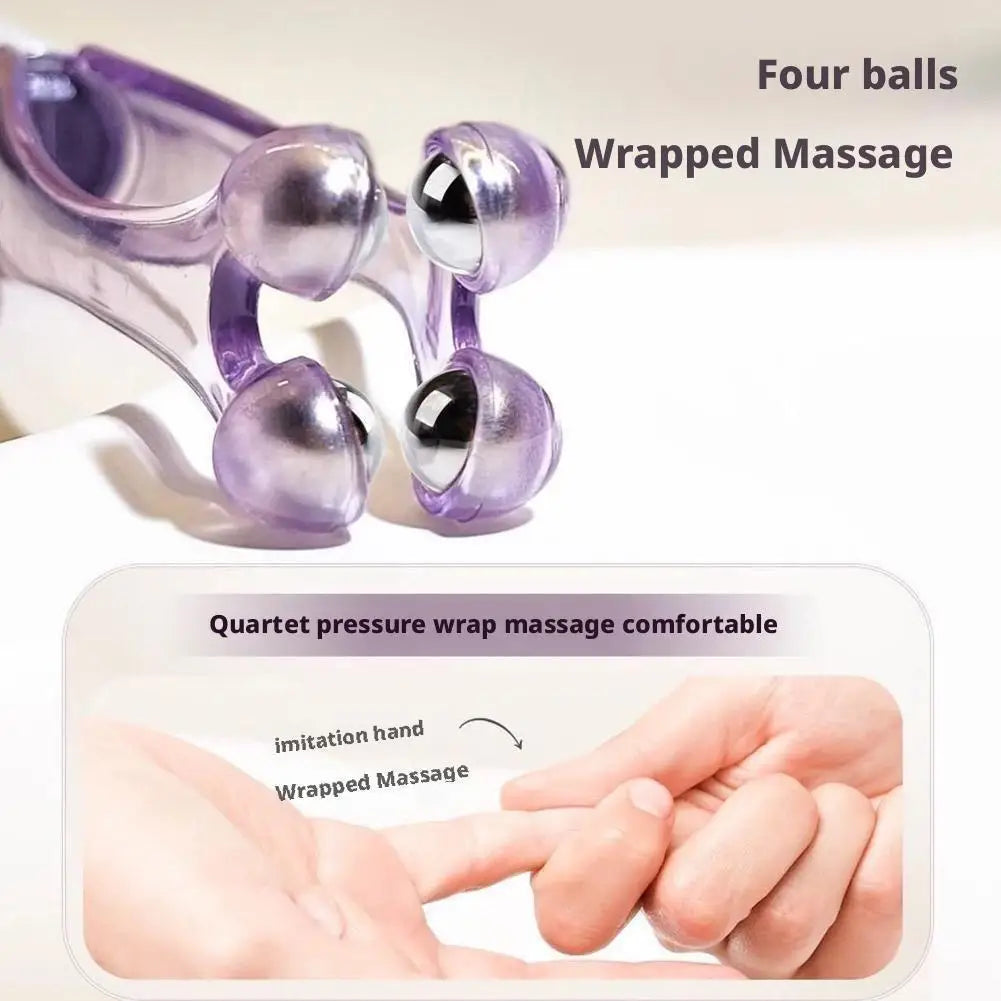 Snail Magnetic Bead Finger Joint Roller Massager | Acupoint Finger Joint Massager QXL