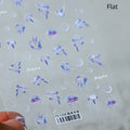 Ocean 5D Nail Art Stickers | Sea Creature Manicure Decals
