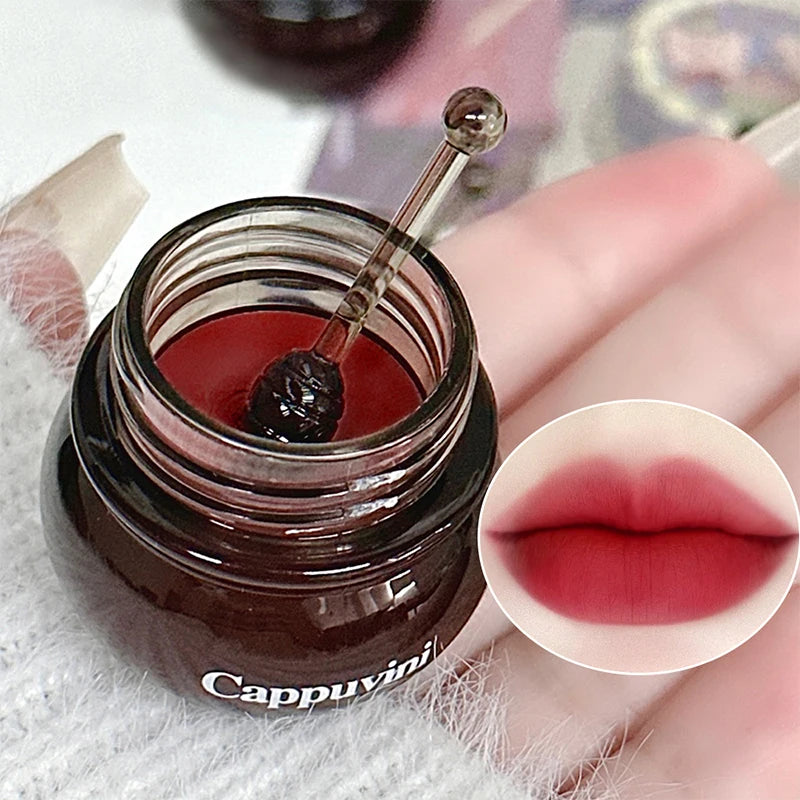 Honey Pot Lip Mud Matte Lip Gloss | Moisturizing Lip Balm Matte Lip Gloss QXL