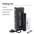 Electric Nose & Ear Hair Trimmer | 3-in-1 Rechargeable Nose & Ear Trimmer QXL black