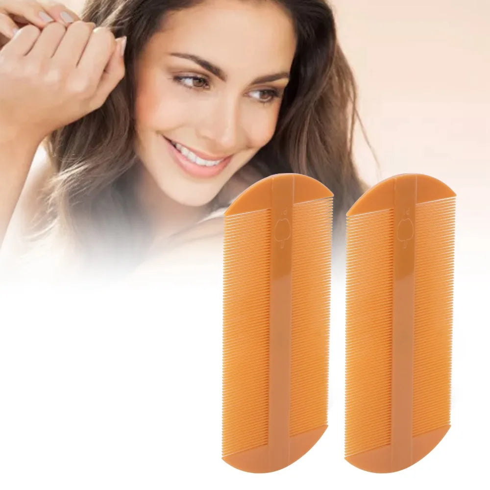 10-Pack Double-Sided Fine Tooth Lice Comb | All Hair Types Lice Comb Set QXL