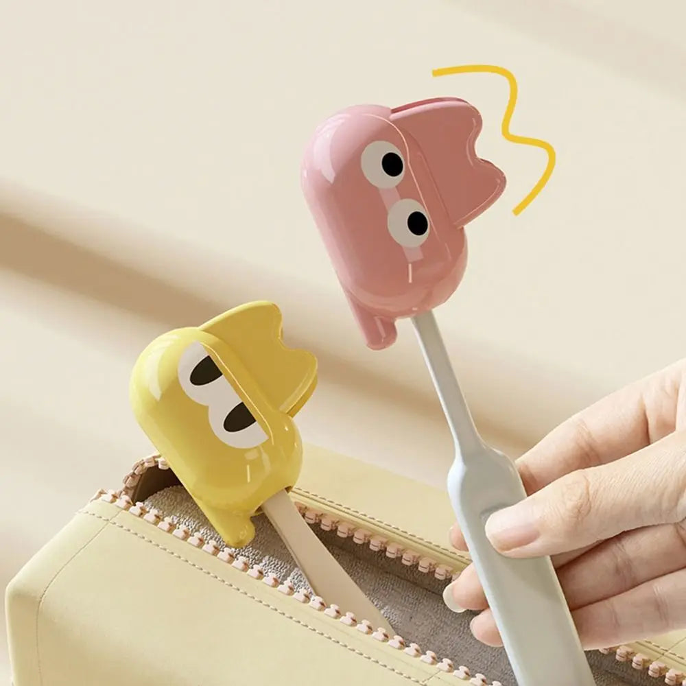 Cat Shape Toothbrush Head Cover | Portable Protective Cap Toothbrush Head Cover QXL
