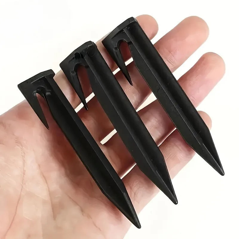 Sawtooth Thread Ground Stakes – Tent, Garden & Beach Nails Ground Stakes QXL