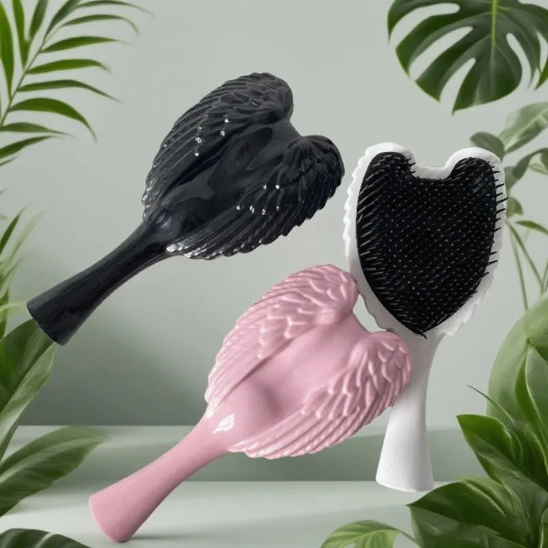 Mini Angel Air Cushion Detangling Hair Brush – Anti-Static Air Cushion Hair Brush QXL