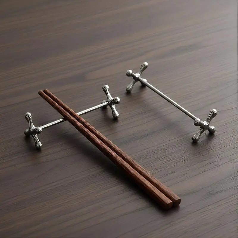 Barbell Stainless Steel Chopstick & Utensil Holder | Organizer Utensil Holder QXL Default Title
