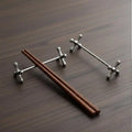Barbell Stainless Steel Chopstick & Utensil Holder | Organizer Utensil Holder QXL Default Title