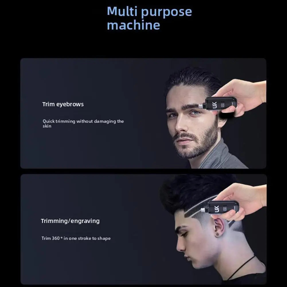 Rechargeable Electric Nose & Ear Hair Trimmer Mini Clipper Nose Hair Trimmer QXL