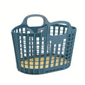 Foldable Collapsible Bucket | Waterproof Tub for Camping & Home Collapsible Storage Bucket QXL blue