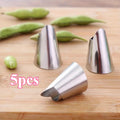 Stainless Steel Finger Guard for Garlic Peeling & Bean Trimming Kitchen Finger Guard QXL silver 5pcs