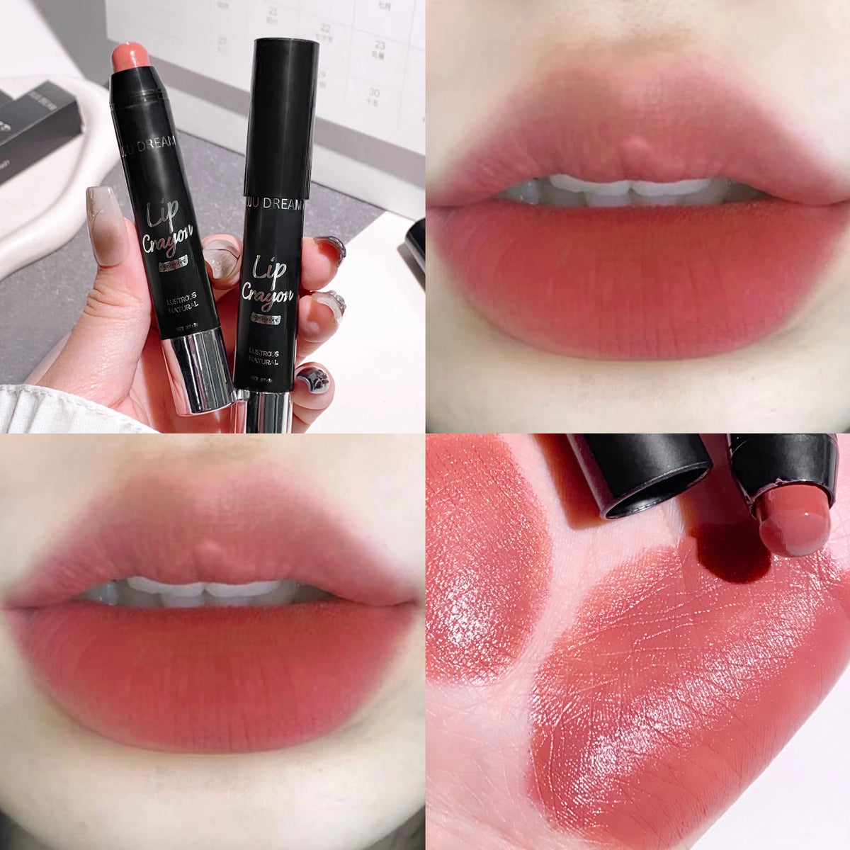 Matte Lipstick Pen 4 Colors | Waterproof Long-Lasting Unisex Matte Lipstick Pen QXL 9402-03