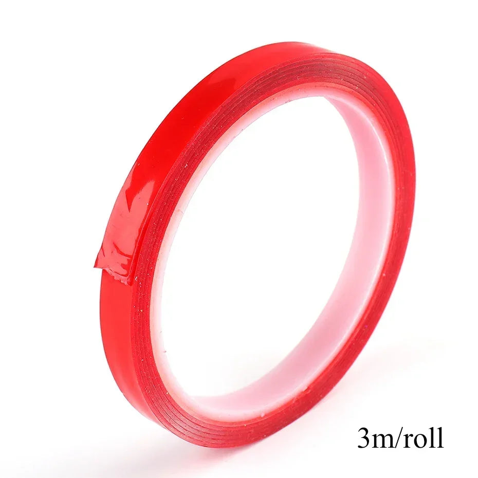 Magnetic False Nail Tips Display Stand | Acrylic Holder 10pk Nail Tip Display Stand QXL 3m tape