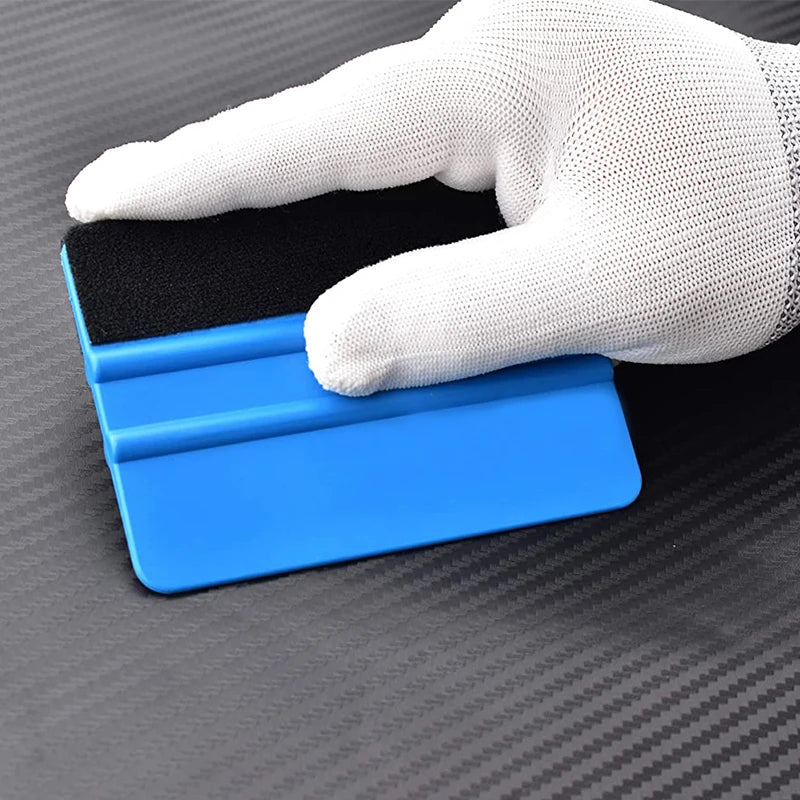 5-Pack Felt Edge Vinyl Wrap Squeegee | Car Film Tool Set Car Wrap Squeegee QXL