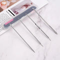 4-Piece Blackhead Comedone Extractor Kit – Stainless Steel Tools Comedone Extractor Kit QXL 4Pcs Silvery