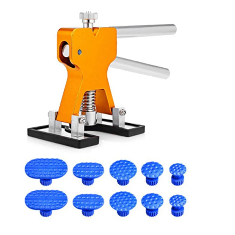 Paintless Dent Repair Kit – Dent Puller & 10 Tabs | EAFC Dent Repair Kit QXL