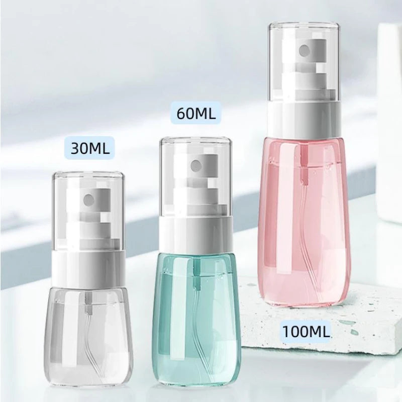 Refillable Fine Mist Spray Bottles 30/60/100ml | Travel Skincare Refillable Spray Bottle QXL