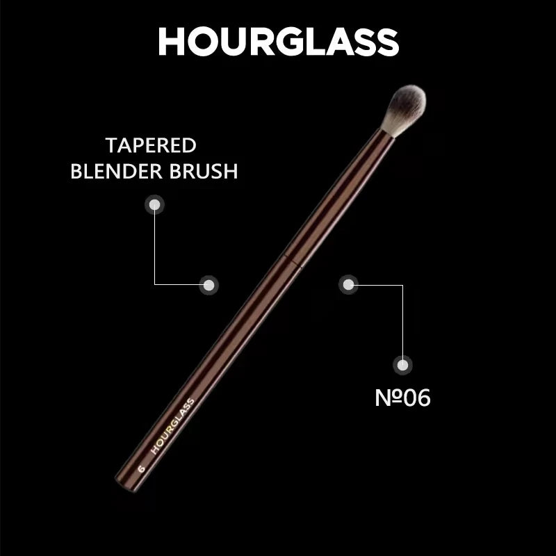 HeyBrush No.6 Tapered Eye Shadow Blender Brush – Soft Synthetic Eye Shadow Brush QXL