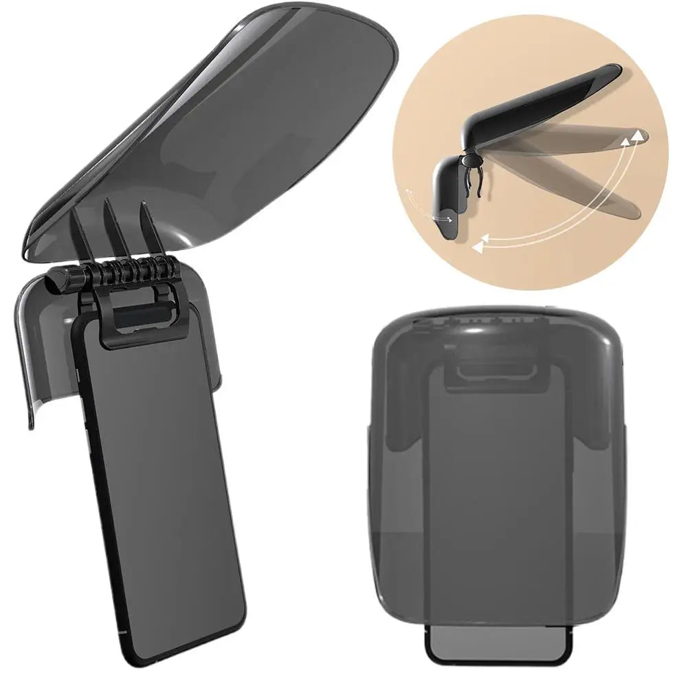 Motorcycle Phone Sun Shade Cover | Anti-Glare GPS Screen Visor Phone Sun Shade Cover QXL