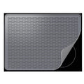 Silicone Stove Protector Mat | Non-Slip Glass Cooktop Cover Stove Protector Mat QXL Dark Grey 71X50CM