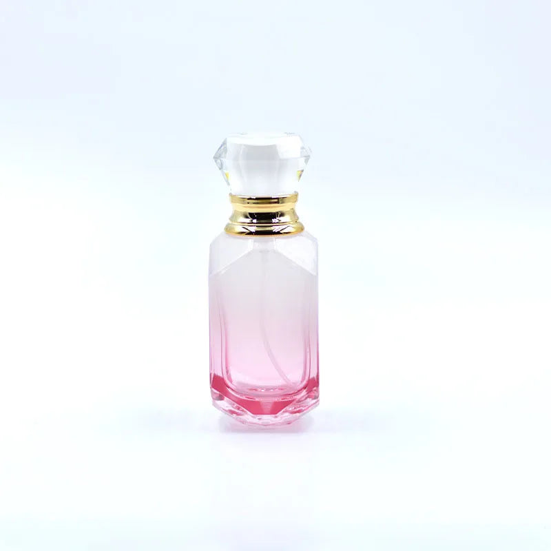 50ml Colorful Glass Perfume Atomizer | Refillable Spray Bottle Perfume Atomizer Bottle QXL 50ml F Glass